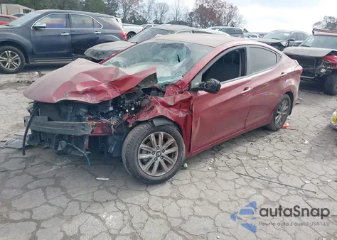 2015 Hyundai Elantra Se from USA, damaged, VIN 5NPDH4AE1FH611789
